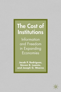 Enlarge image Cover: The Cost of Institutions - Palgrave MacMillan