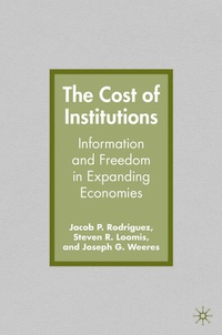 Enlarge image Cover: The Cost of Institutions - Palgrave MacMillan