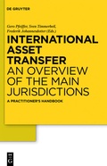 Cover: International Asset Transfer - De Gruyter