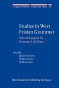 Cover: Studies in West Frisian Grammar - John Benjamins Publishing Co