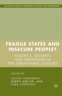 Enlarge image Cover: Fragile States and Insecure People? - Palgrave MacMillan