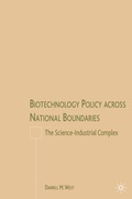 Cover: Biotechnology Policy across National Boundaries - Palgrave MacMillan