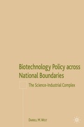 Cover: Biotechnology Policy across National Boundaries - Palgrave MacMillan