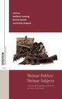 Cover: Weimar Publics/Weimar Subjects - Berghahn Books