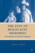 Cover: The Fate of Holocaust Memories - Palgrave MacMillan