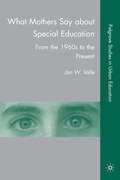 Bild: What Mothers Say about Special Education - Palgrave MacMillan