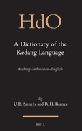 Cover: A Dictionary of the Kedang Language - Brill