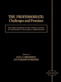 Cover: The Professoriate: Challenges and Promises - Rowman & Littlefield Education