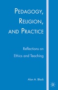 Cover: Pedagogy, Religion, and Practice - Palgrave MacMillan