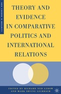 Cover: Theory and Evidence in Comparative Politics and International Relations - Palgrave MacMillan