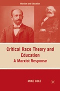 Cover: Critical Race Theory and Education - Palgrave MacMillan