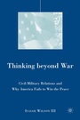 Cover: Thinking beyond War - Palgrave MacMillan