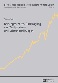 Abbildung von: Börsengeschäfte, Übertragung von Wertpapieren und Leistungsstörungen - Peter Lang Verlag