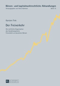 Abbildung von: Der Freiverkehr - Peter Lang Verlag