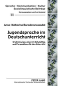 Cover: Jugendsprache im Deutschunterricht - Peter Lang Verlag