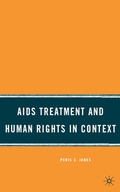 Cover: AIDS Treatment and Human Rights in Context - Palgrave MacMillan