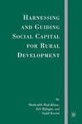 Cover: Harnessing and Guiding Social Capital for Rural Development - Palgrave MacMillan