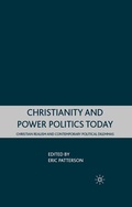 Cover: Christianity and Power Politics Today - Palgrave MacMillan