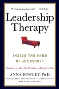 Cover: Leadership Therapy - Palgrave Macmillan