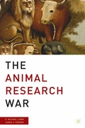Cover: The Animal Research War - Palgrave MacMillan