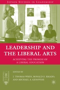 Cover: Leadership and the Liberal Arts - Palgrave MacMillan
