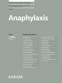 Enlarge image Cover: Anaphylaxis - S. Karger