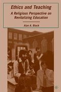 Cover: Ethics and Teaching - Palgrave MacMillan