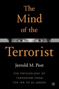 Cover: The Mind of the Terrorist - Palgrave Macmillan