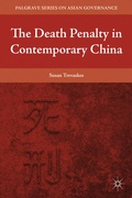 Cover: The Death Penalty in Contemporary China - Palgrave MacMillan