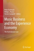 Cover: Music Business and the Experience Economy - Springer