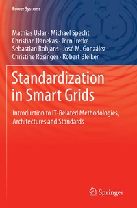 Enlarge image Cover: Standardization in Smart Grids - Springer