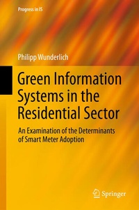 Bild vergrößern Bild: Green Information Systems in the Residential Sector - Springer
