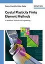 Cover: Crystal Plasticity Finite Element Methods - Wiley-VCH