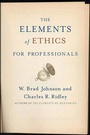 Cover: The Elements of Ethics for Professionals - St. Martin's Press