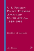 Cover: U.S. Foreign Policy Towards Apartheid South Africa, 1948-1994 - Palgrave MacMillan
