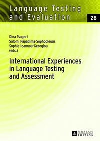 Enlarge image Cover: International Experiences in Language Testing and Assessment - Peter Lang Verlag