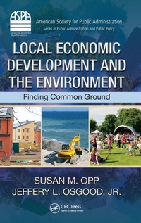 Enlarge image Cover: Local Economic Development and the Environment - Routledge
