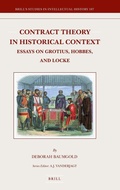 Cover: Contract Theory in Historical Context - Brill