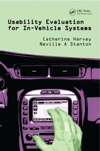 Bild vergrößern Bild: Usability Evaluation for In-Vehicle Systems - CRC Press