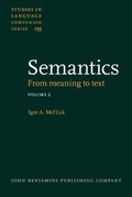 Cover: Semantics - John Benjamins Publishing Co