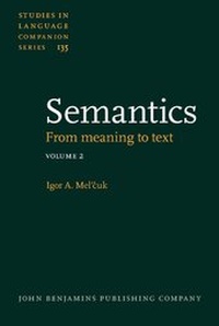 Enlarge image Cover: Semantics - John Benjamins Publishing Co