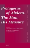 Cover: Protagoras of Abdera - Brill