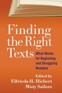 Cover: Finding the Right Texts - Guilford Publications