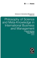 Cover: Philosophy of Science and Meta-Knowledge in International Business and Management - Emerald Group Publishing Limited