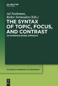 Cover: The Syntax of Topic, Focus, and Contrast - De Gruyter Mouton