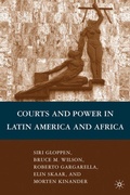 Cover: Courts and Power in Latin America and Africa - Palgrave MacMillan