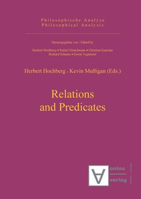 Enlarge image Cover: Relations and Predicates - De Gruyter