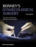 Cover: Bonney's Gynaecological Surgery - Wiley