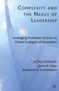 Cover: Complexity and the Nexus of Leadership - Palgrave MacMillan