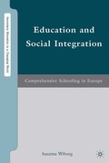 Cover: Education and Social Integration - Palgrave MacMillan